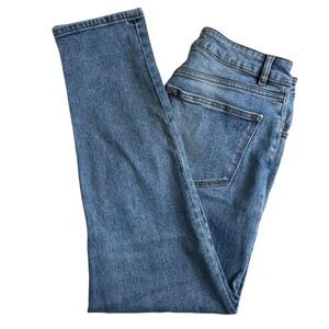 DL1961 Womens 29 Button Fly Distressed Bella High Rise Vintage Slim Jeans